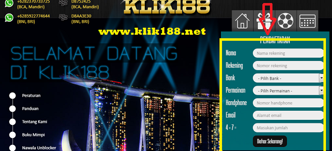 Klik188 Agen Judi Bola Terpercaya Klik188 Agen Judi Bola Terpercaya