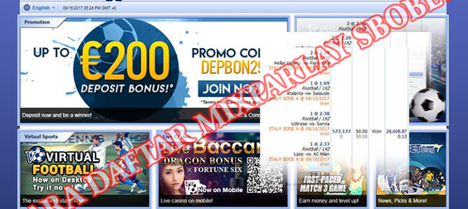 Cara Daftar Mix Parlay Sbobet