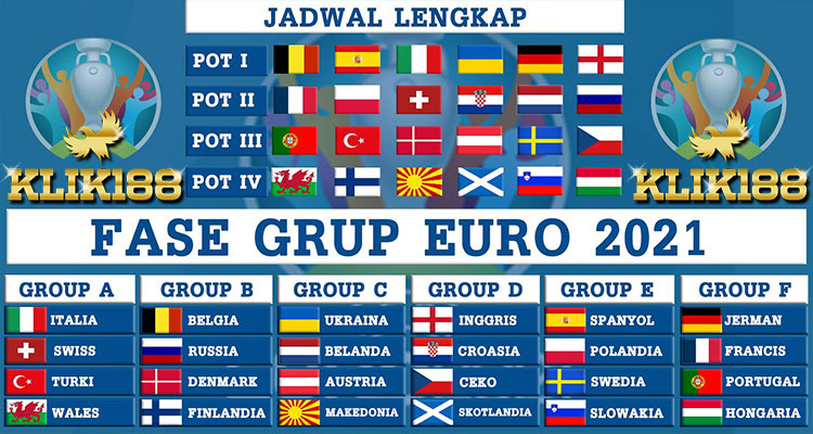 Jadwal Terlengkap Piala Euro 2021 Jadwal Terlengkap Piala Euro 2021